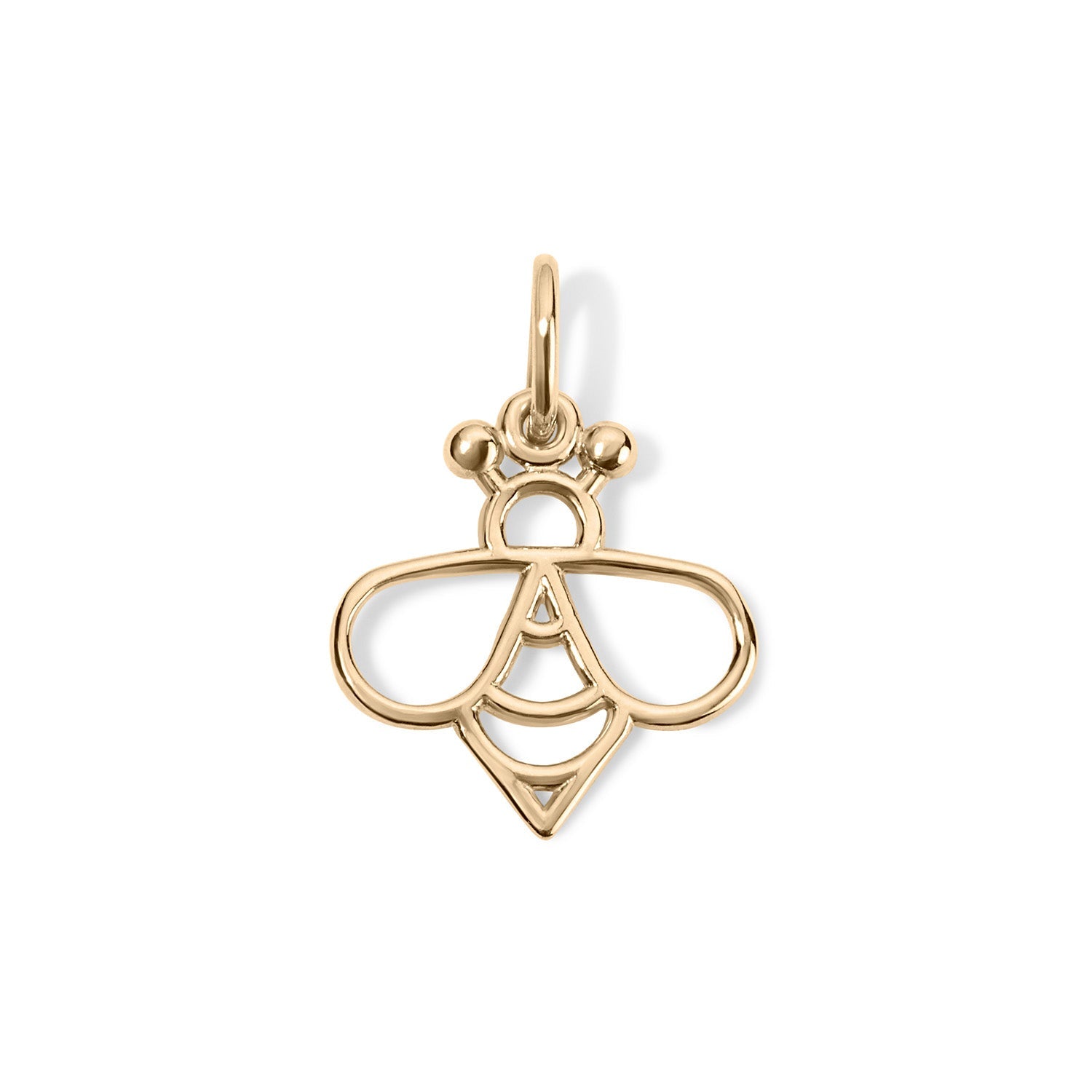 14K Bumble Bee Charm - Nolita