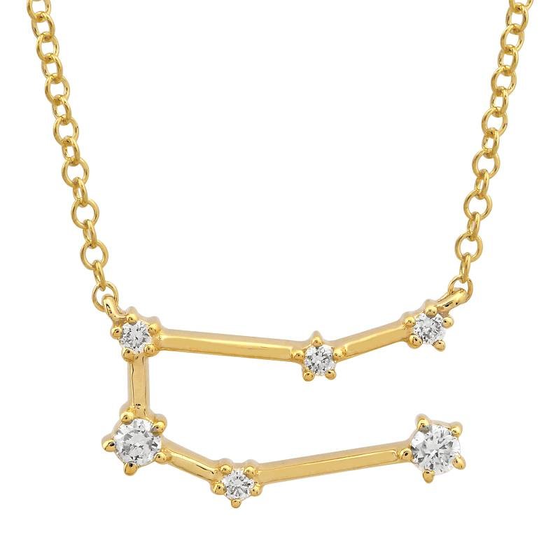 14K Diamond Constellation Necklace - Nolita