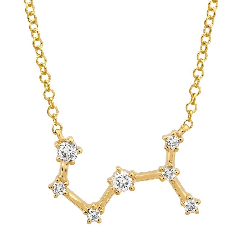 14K Diamond Constellation Necklace - Nolita