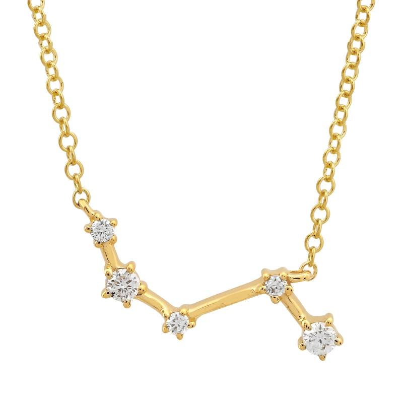 14K Diamond Constellation Necklace - Nolita