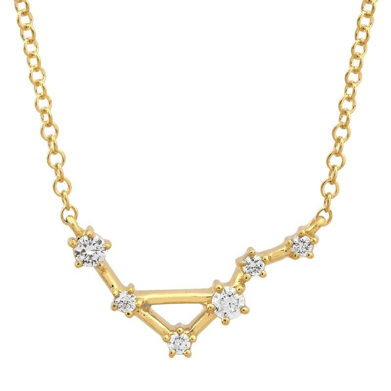 14K Diamond Constellation Necklace - Nolita