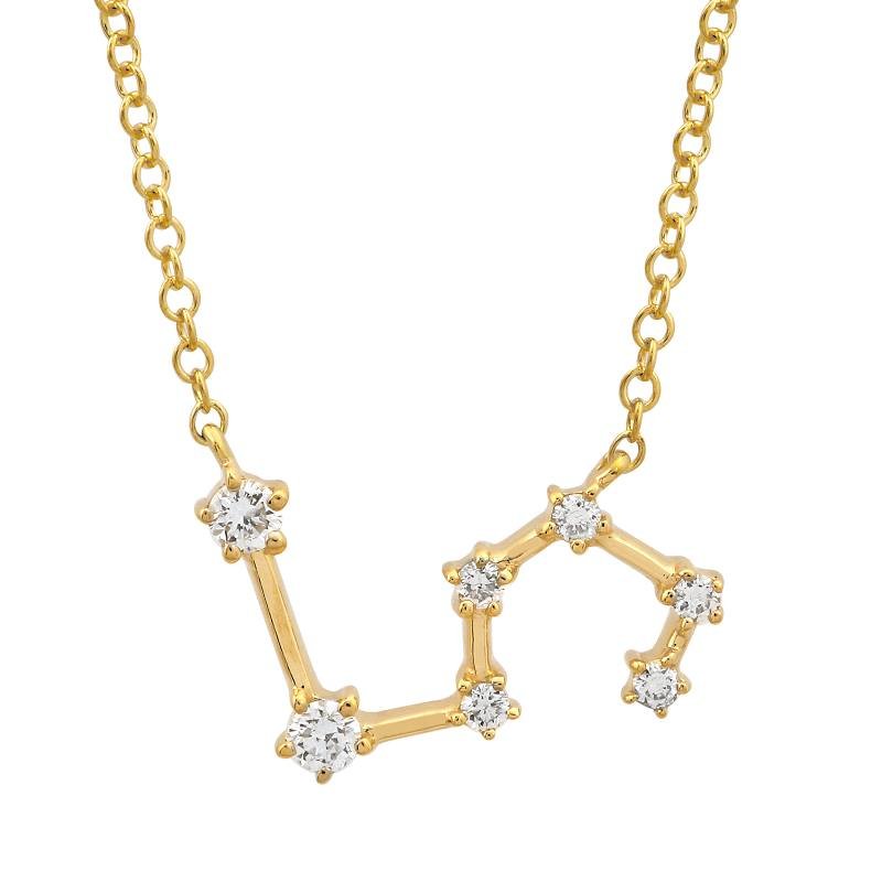 14K Diamond Constellation Necklace - Nolita