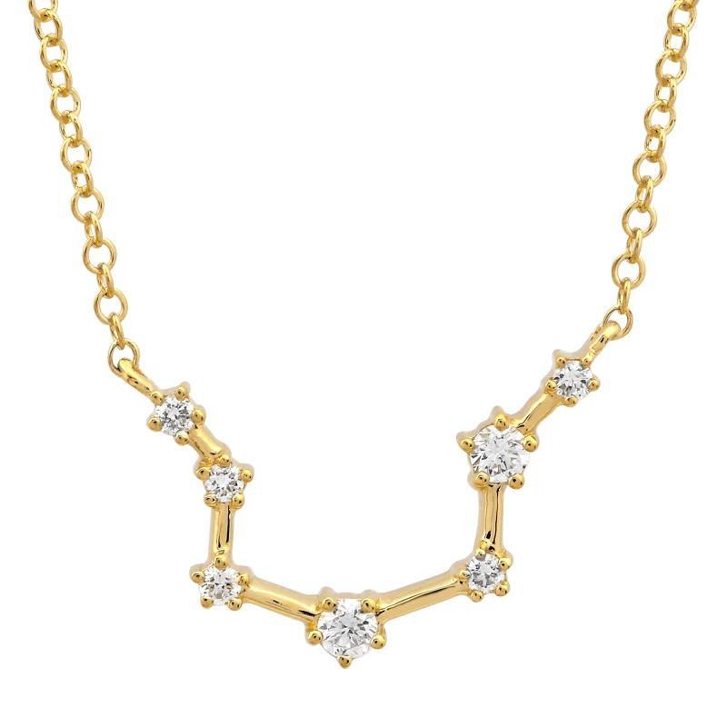 14K Diamond Constellation Necklace - Nolita