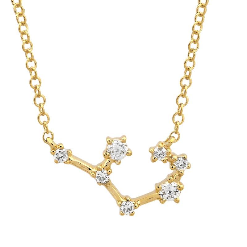 14K Diamond Constellation Necklace - Nolita