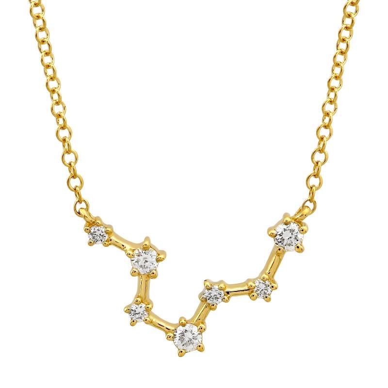 14K Diamond Constellation Necklace - Nolita