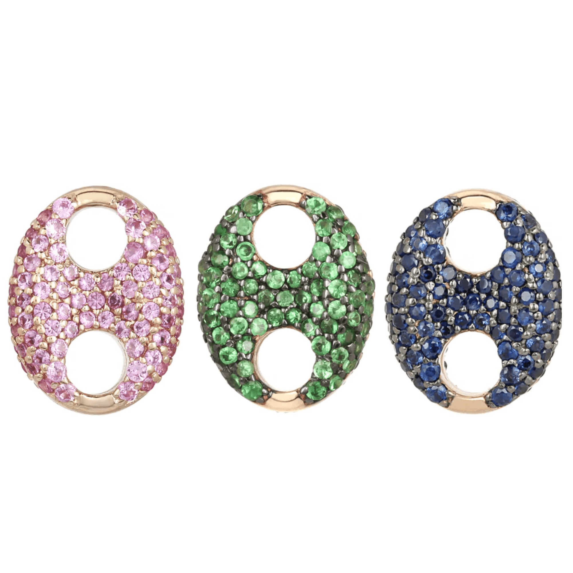 14K Gemstone Mariner Link - Nolita