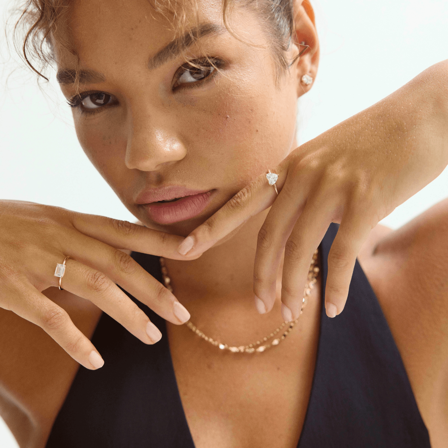 14K Gold Mirror Chain Link Bracelet - Nolita