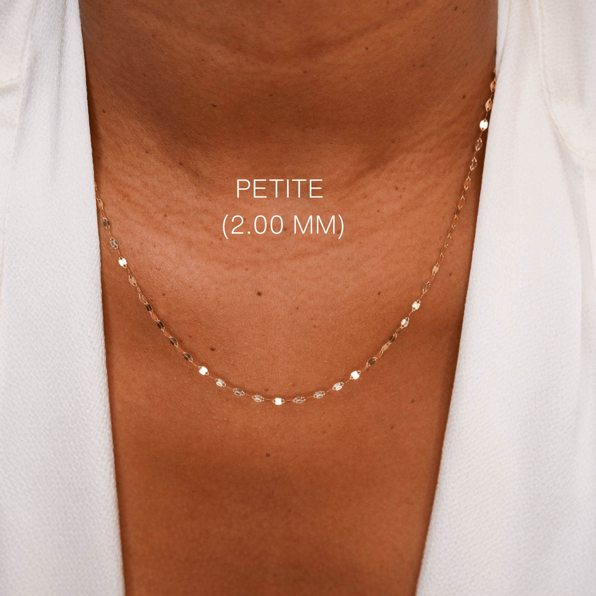 14K Gold Mirror Chain Link Bracelet - Nolita