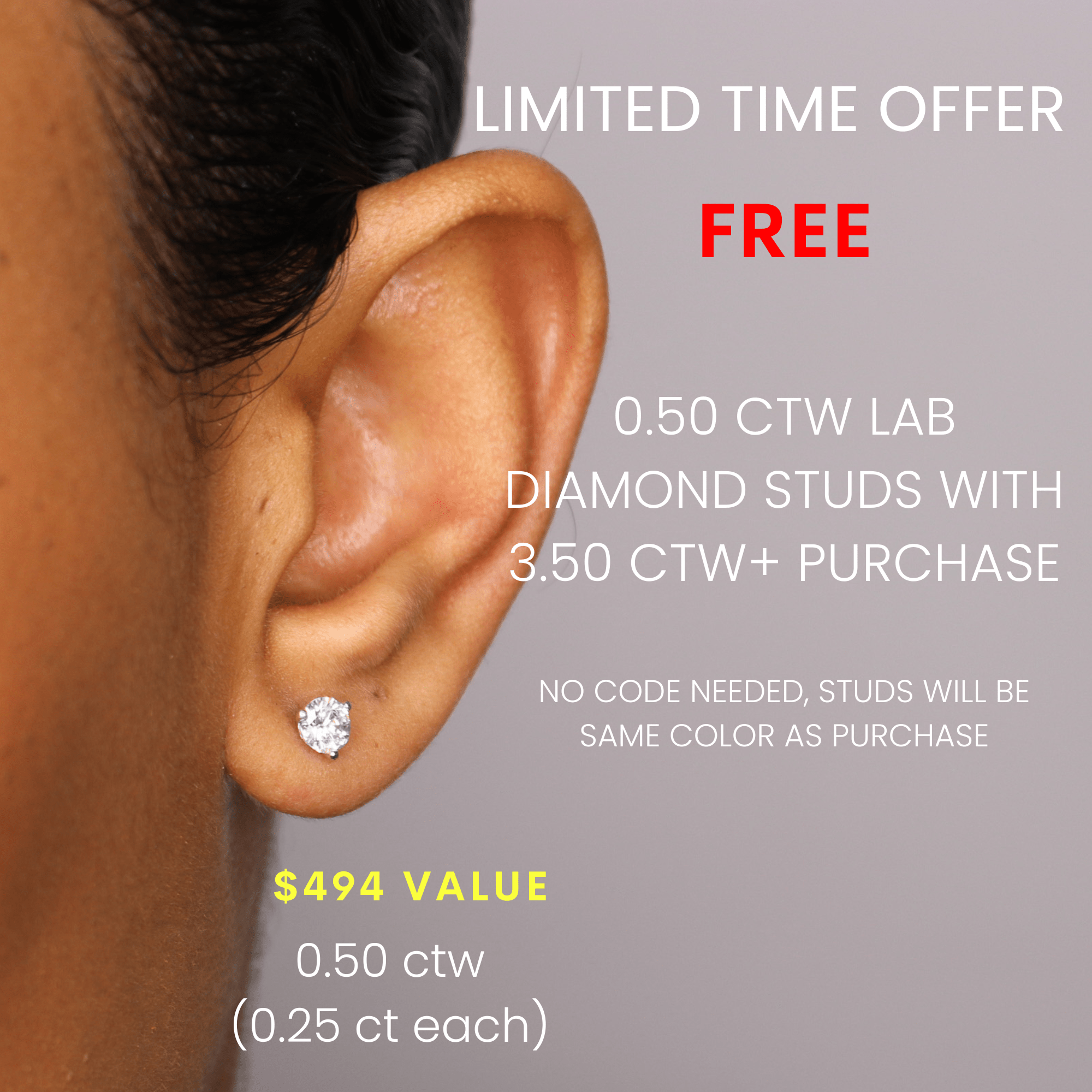 14K Lab Grown Diamond Tennis Bracelet - Nolita