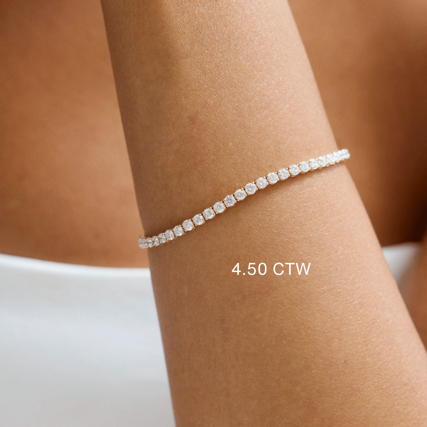 14K Lab Grown Diamond Tennis Bracelet - Nolita