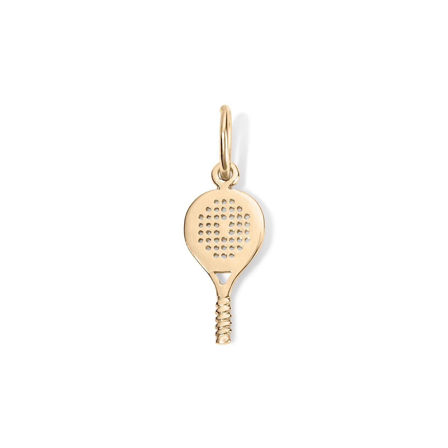 14K Tennis Racket Charm - Nolita