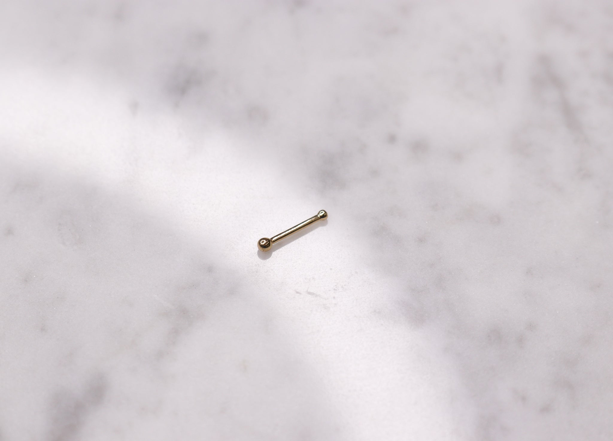 14K Ball Nose Stud - Nolita