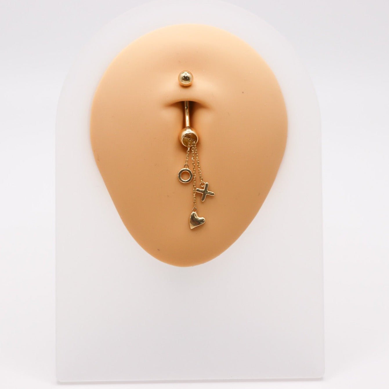 14K Charm Belly Ring - Nolita