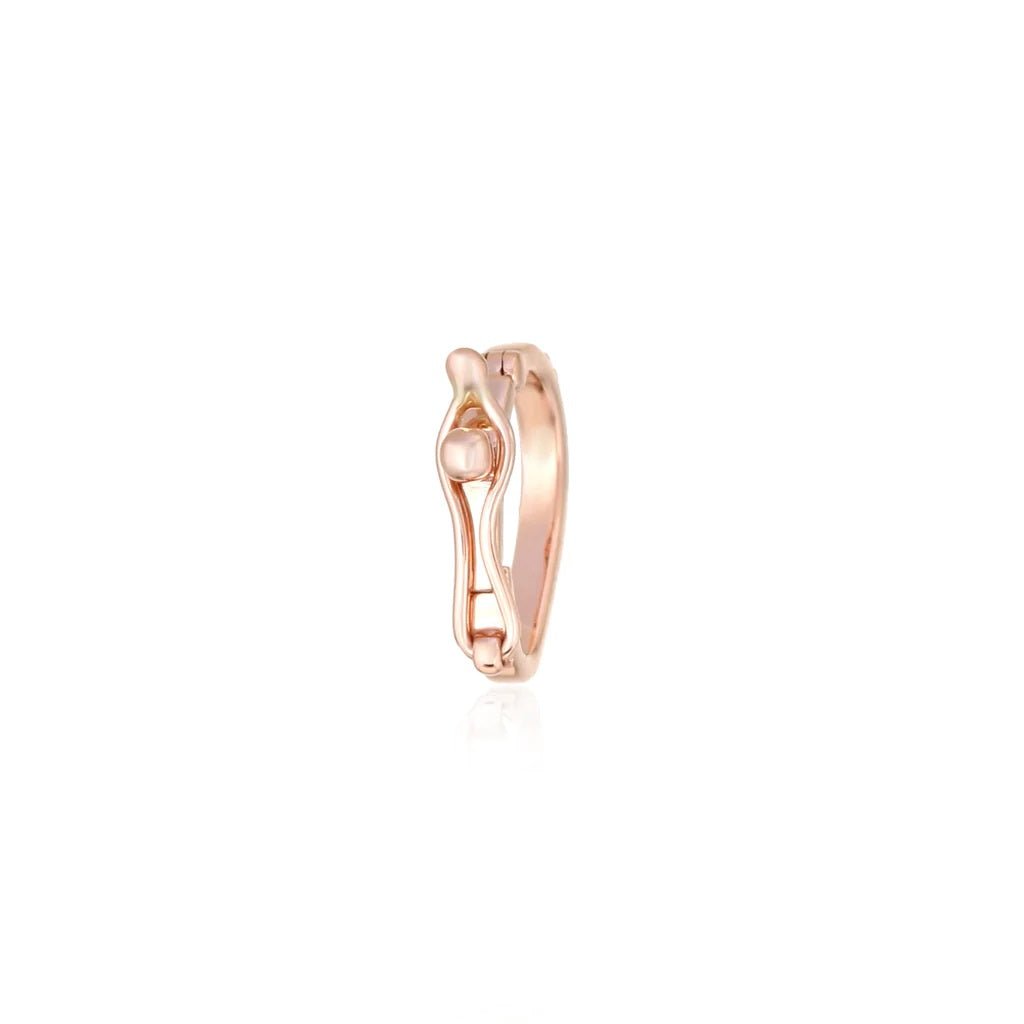 14K Diamond Clasp Lock - Nolita