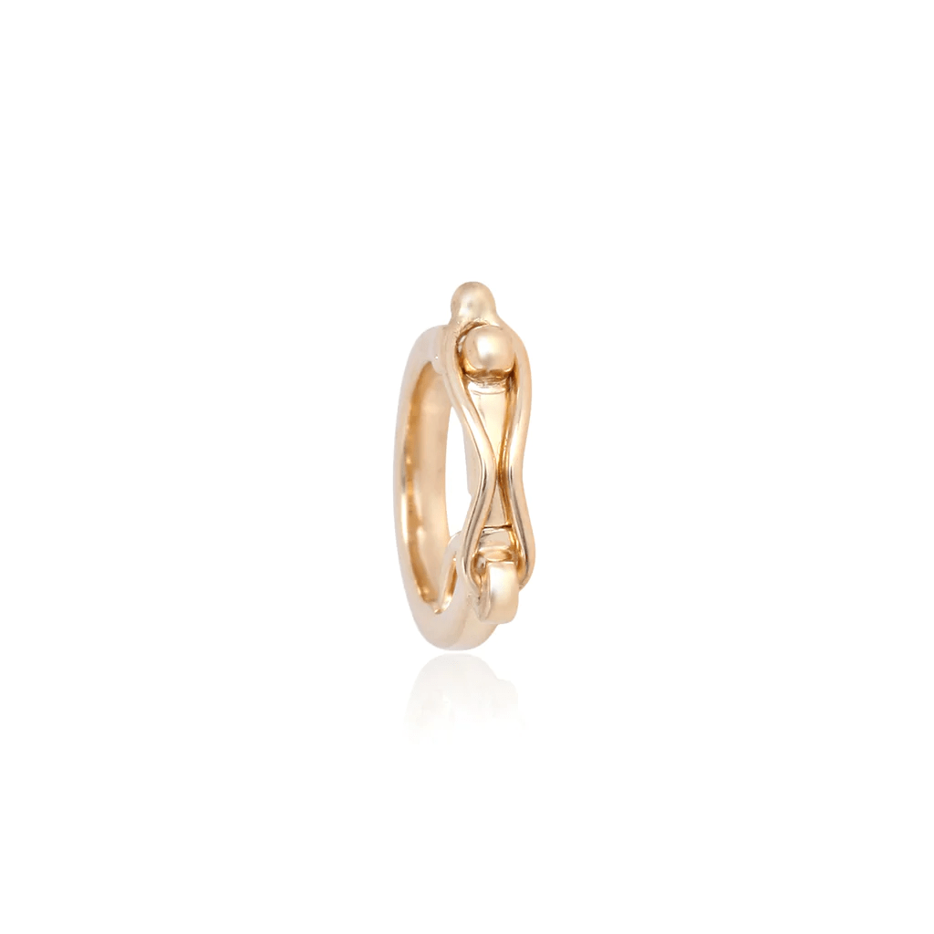 14K Gold Charm Lock - Nolita