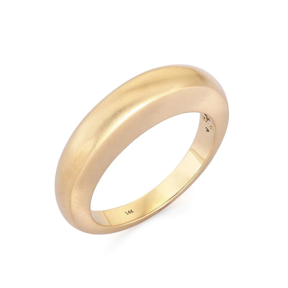 14K Gold Dome Ring - Nolita