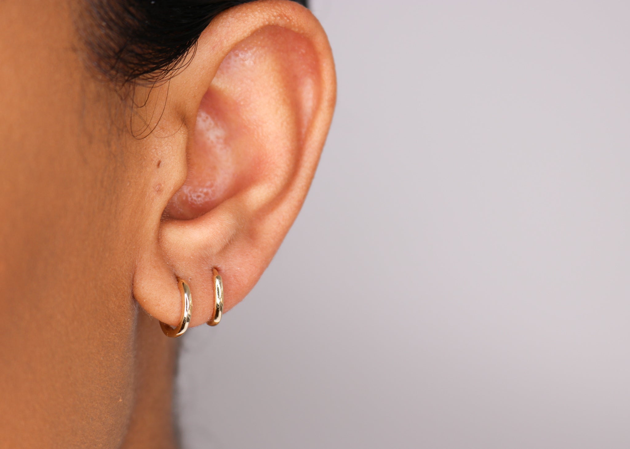 14K Huggie Earrings - Nolita