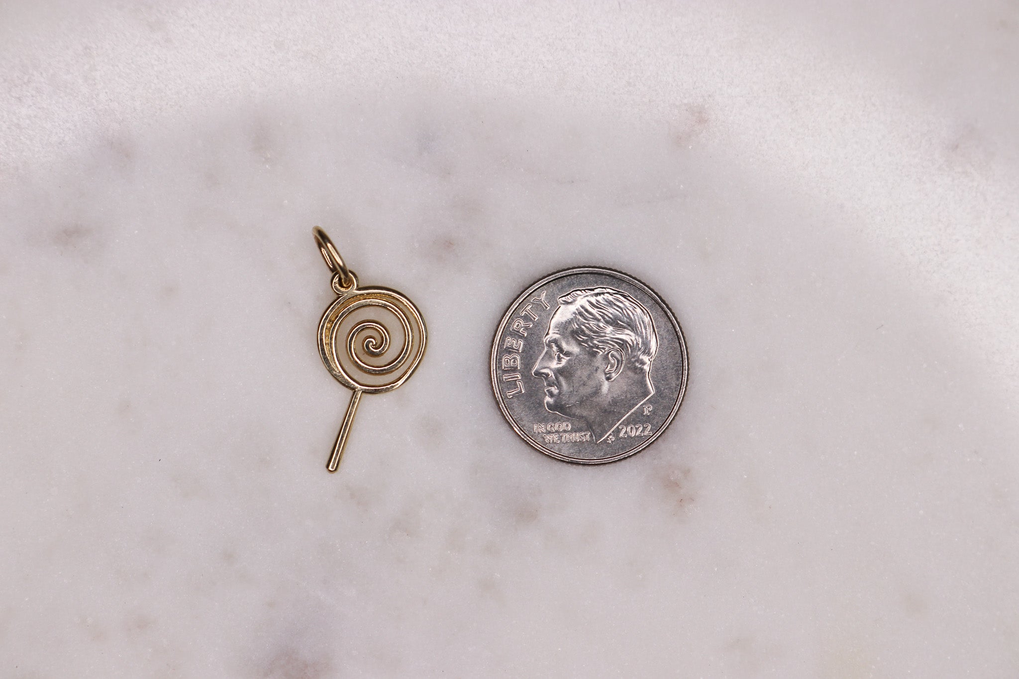 14K Lollipop Charm - Nolita