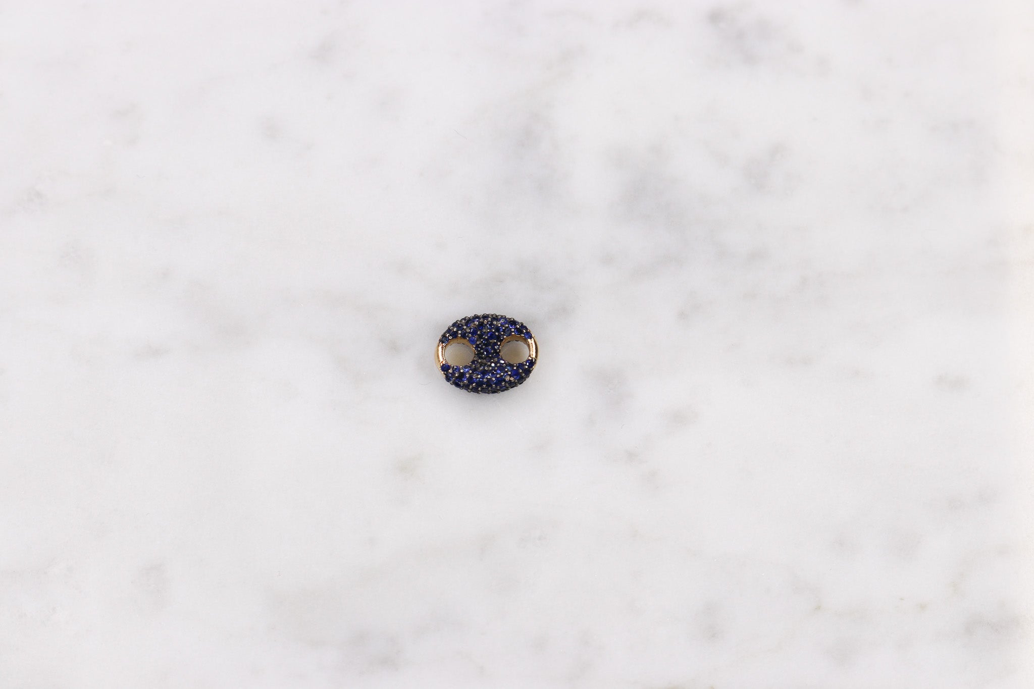 14K Pink Sapphire Mariner Link - Nolita