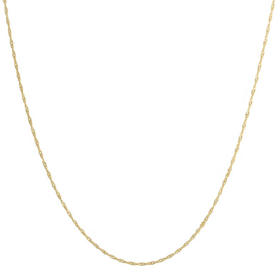 14k Singapore Chain Necklace - Nolita