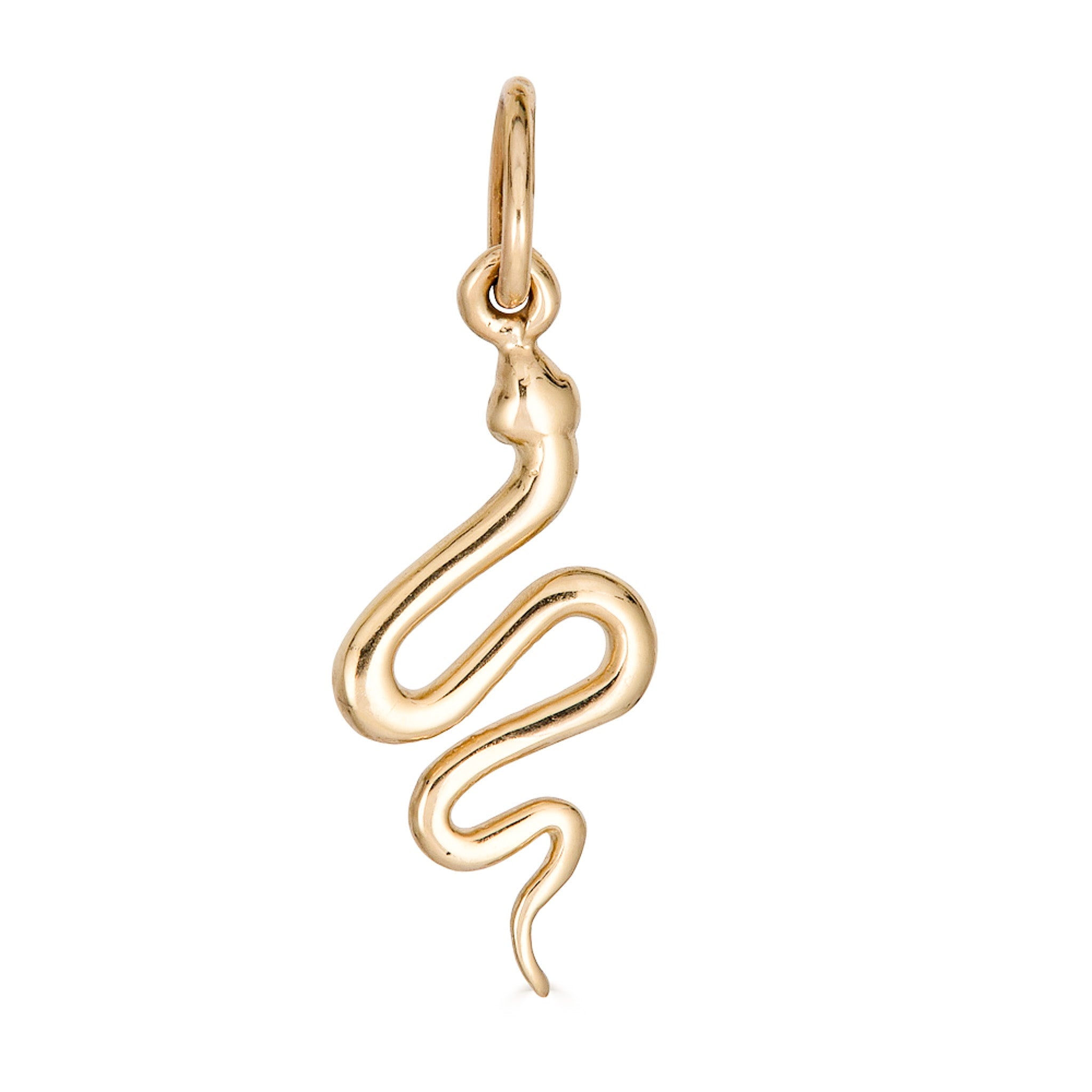 14K Snake Charm - Nolita