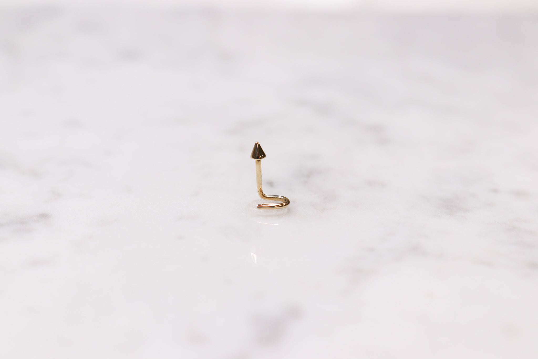14K Spike Nose Stud - Nolita