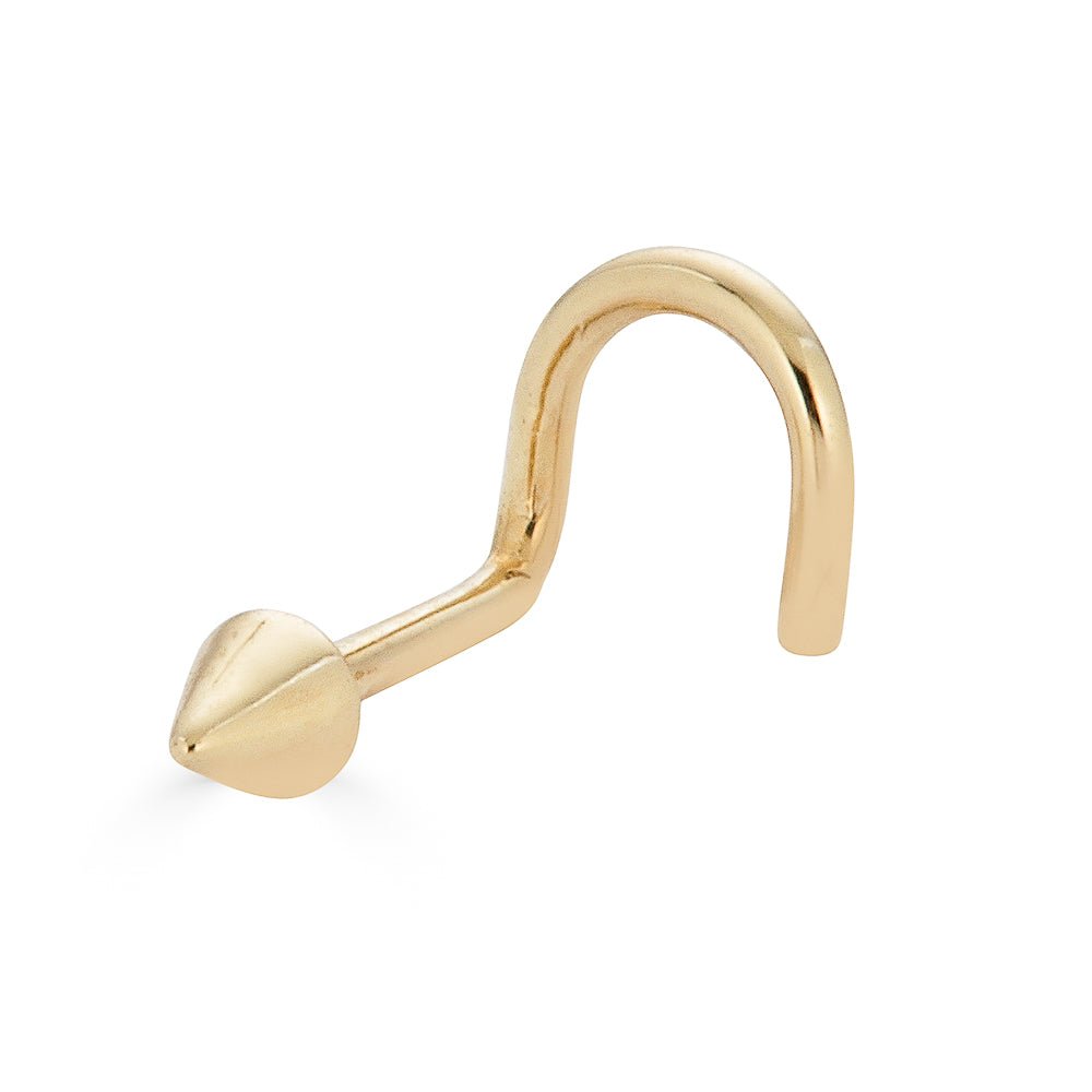 14K Spike Nose Stud - Nolita