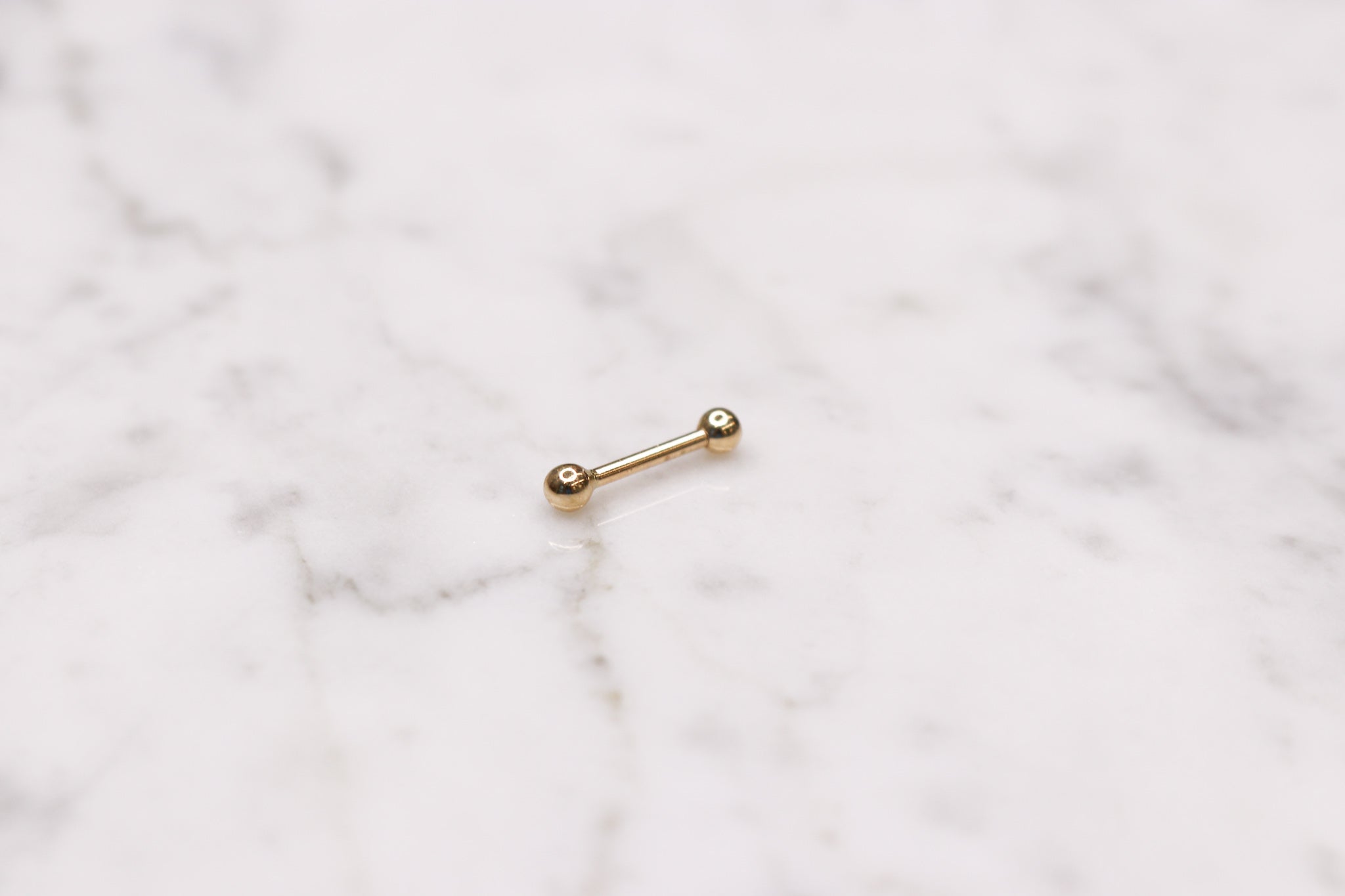 14K Straight Barbell - Nolita
