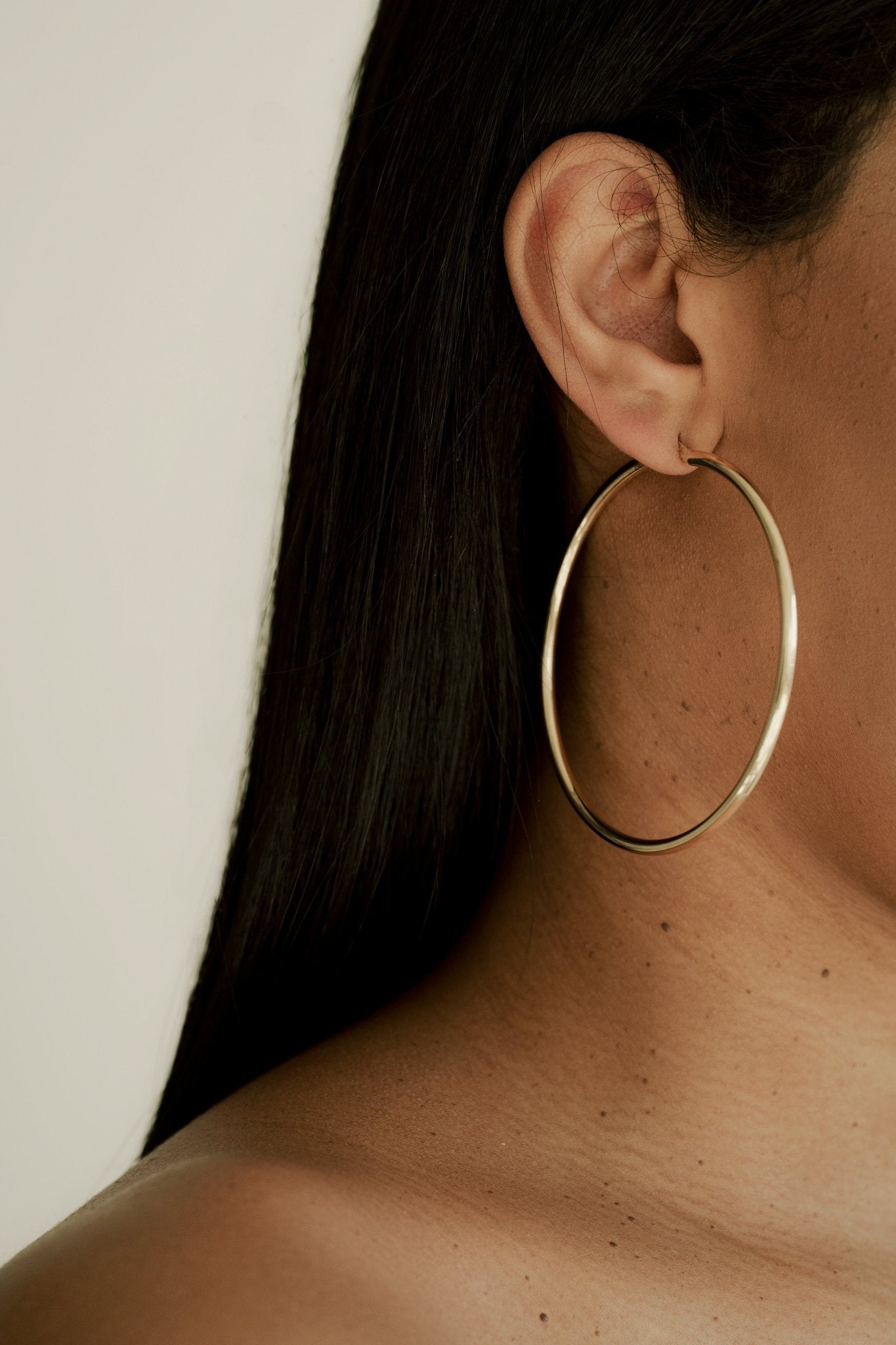 14K Thick Hoops - Nolita