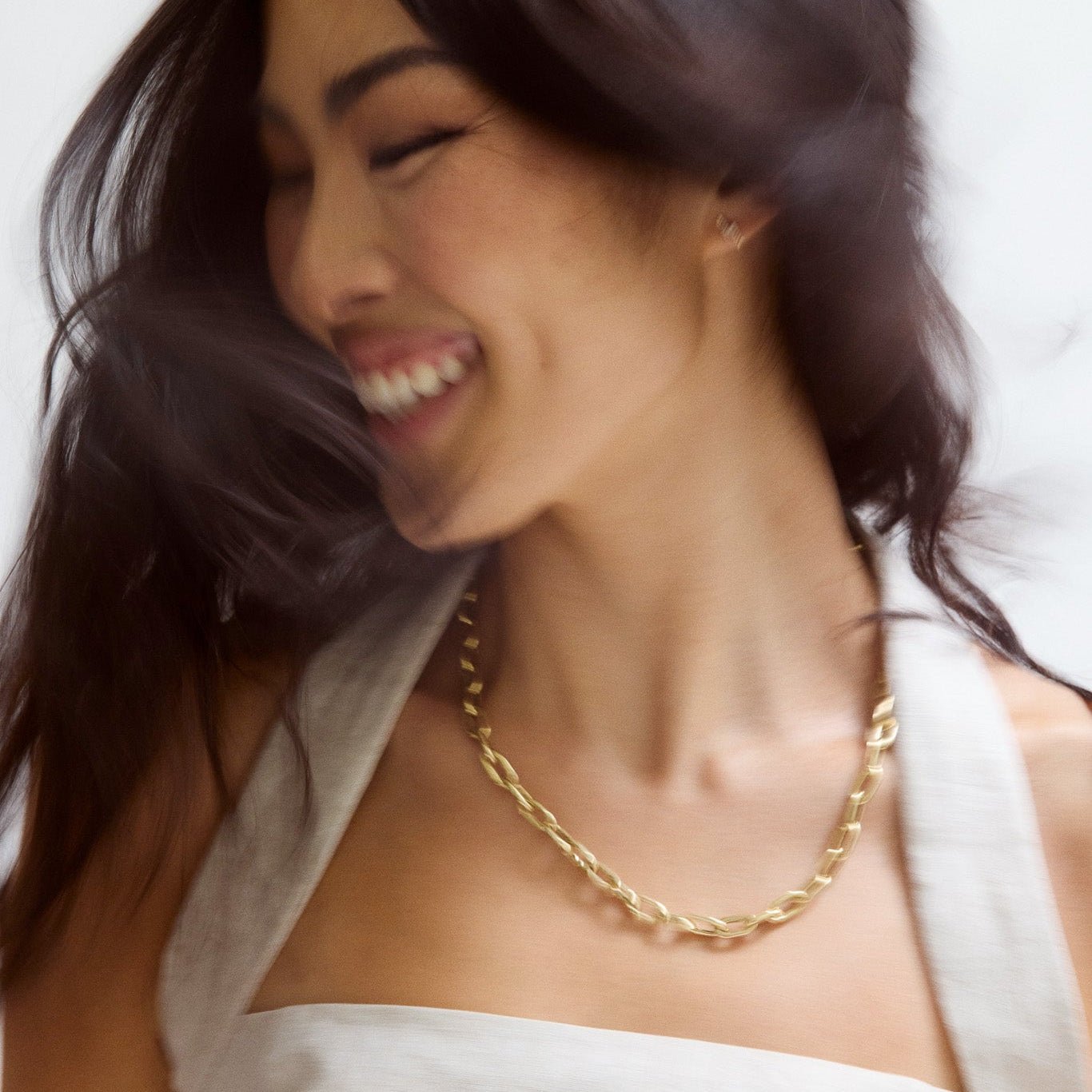 14K Anchor Chain Necklace - Nolita