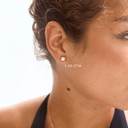 14K Asscher Cut Lab Grown Diamond Stud Earrings - Nolita