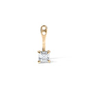 14K Asscher Lab Diamond Earring Jacket - Nolita