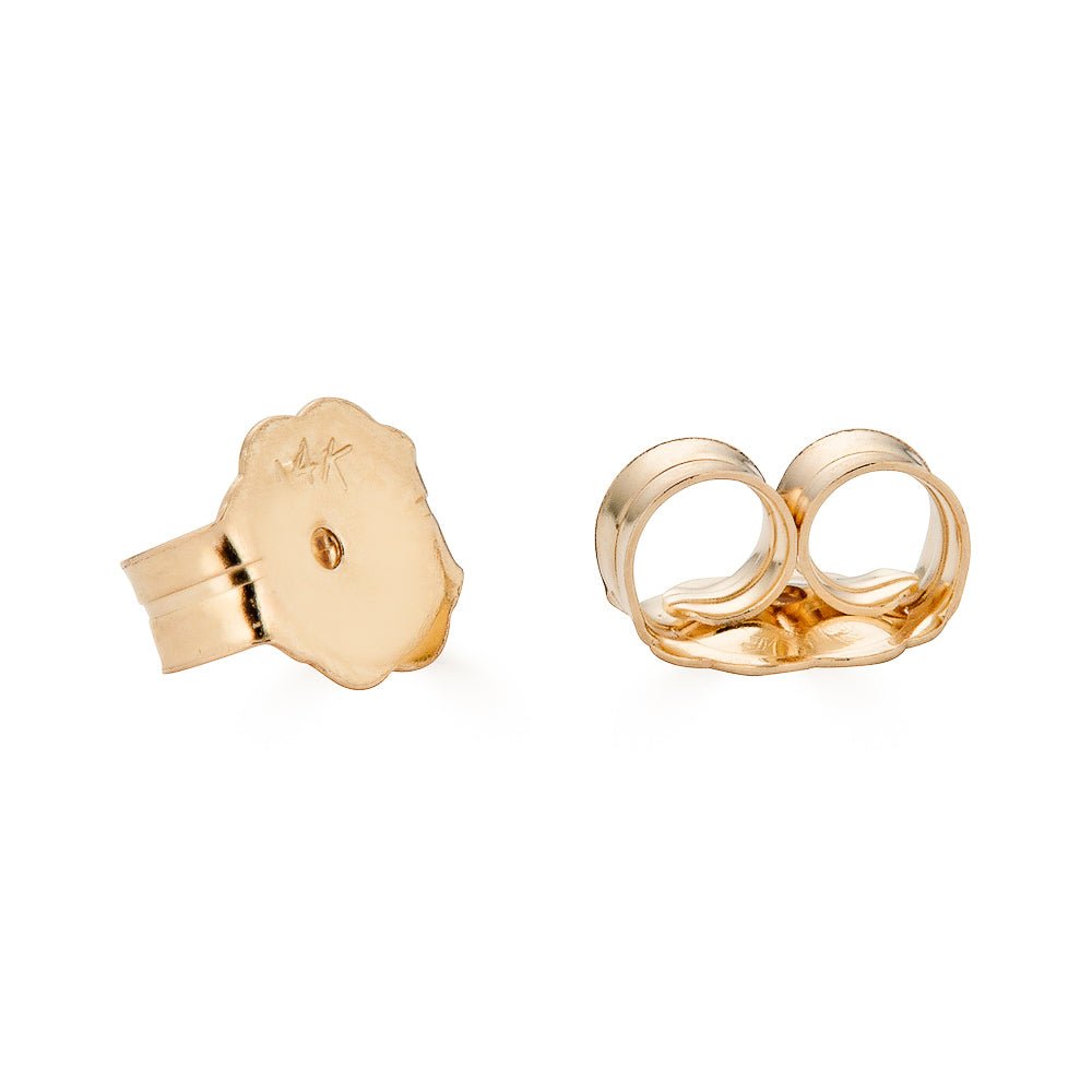 14K Tiny Diamond Studs