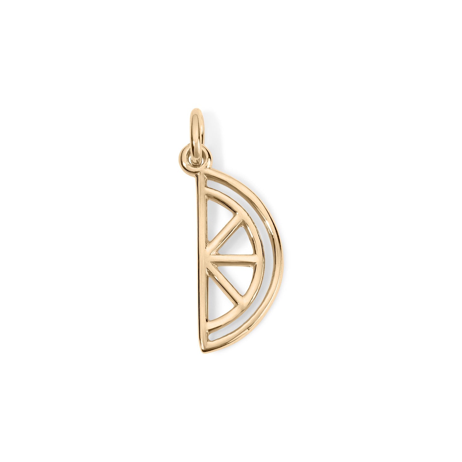14K Citrus Slice Charm - Nolita