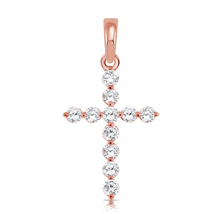 14K Classic Cross Pendant - Nolita