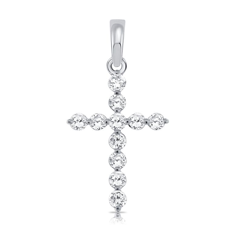 14K Classic Cross Pendant - Nolita