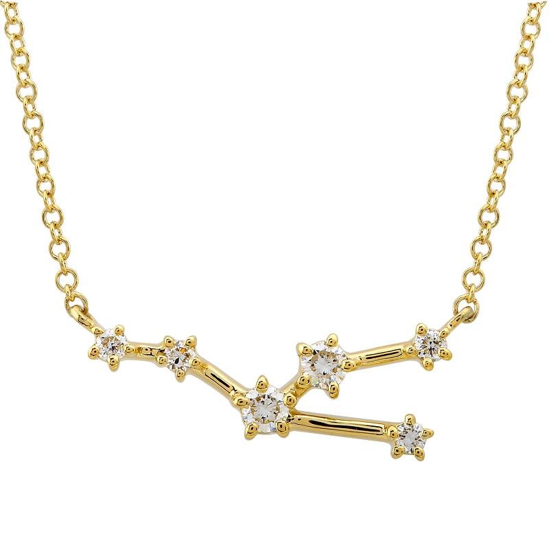 14K Diamond Constellation Necklace - Nolita