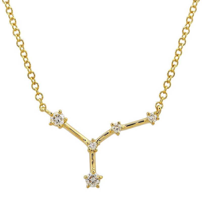 14K Diamond Constellation Necklace - Nolita