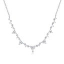 14K Diamond Station Necklace - Nolita