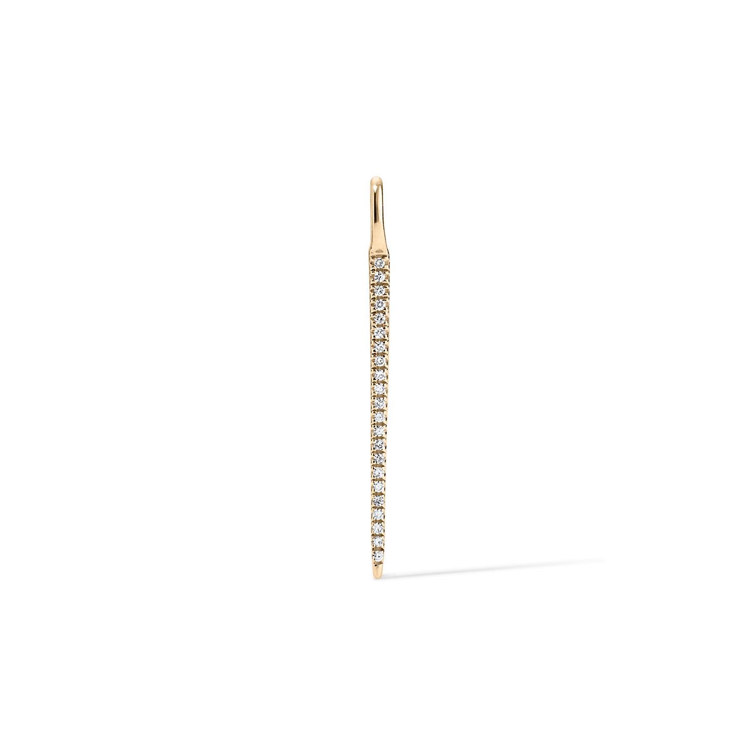 14K Diamond Thorn Charm - Nolita