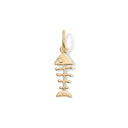 14K Fishbone Charm - Nolita
