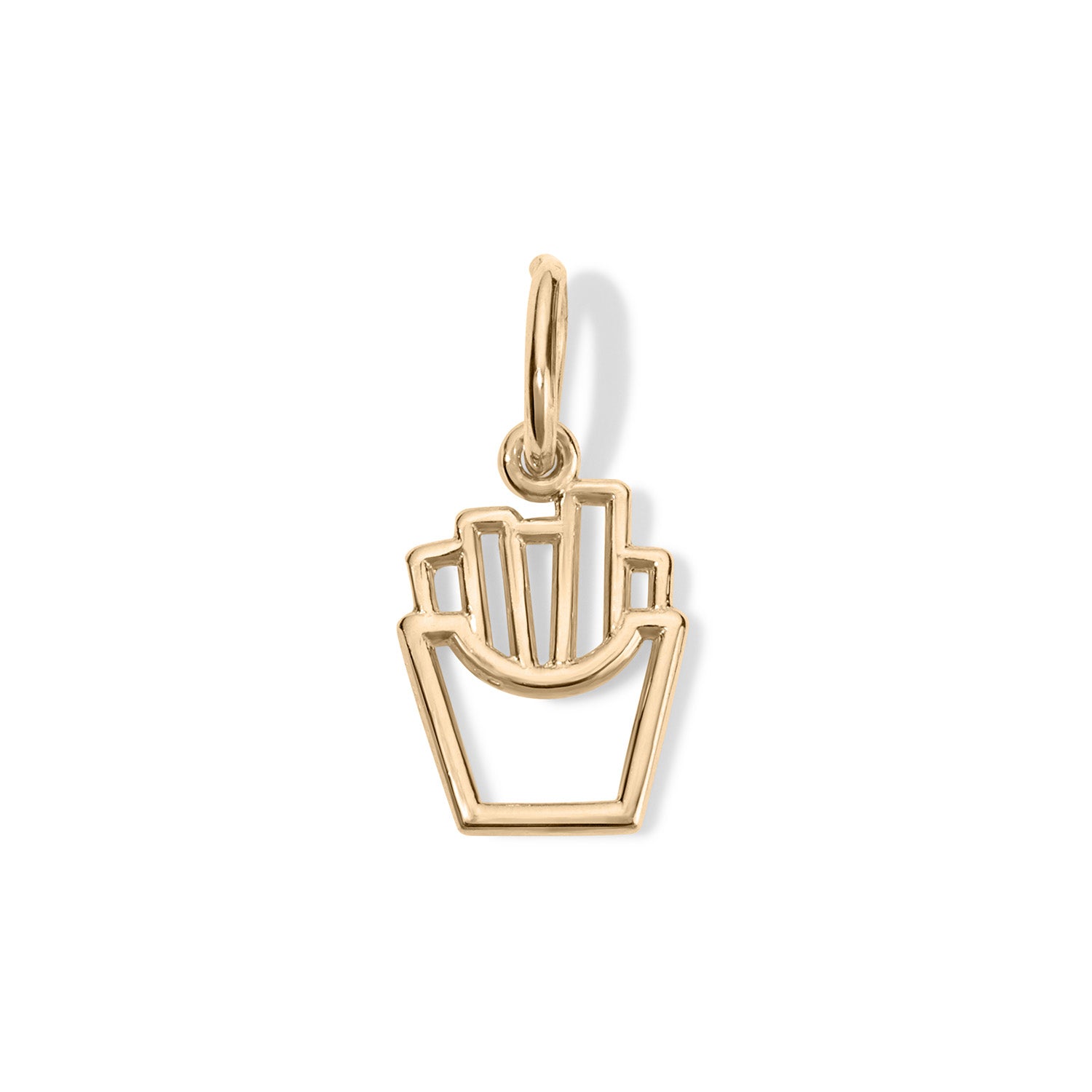 14K French Fries Charm