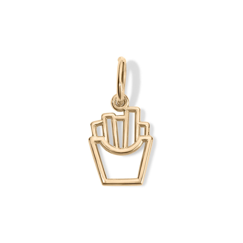 14K French Fries Charm