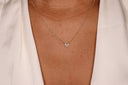 14K Gold Diamond Butterfly Necklace - Nolita