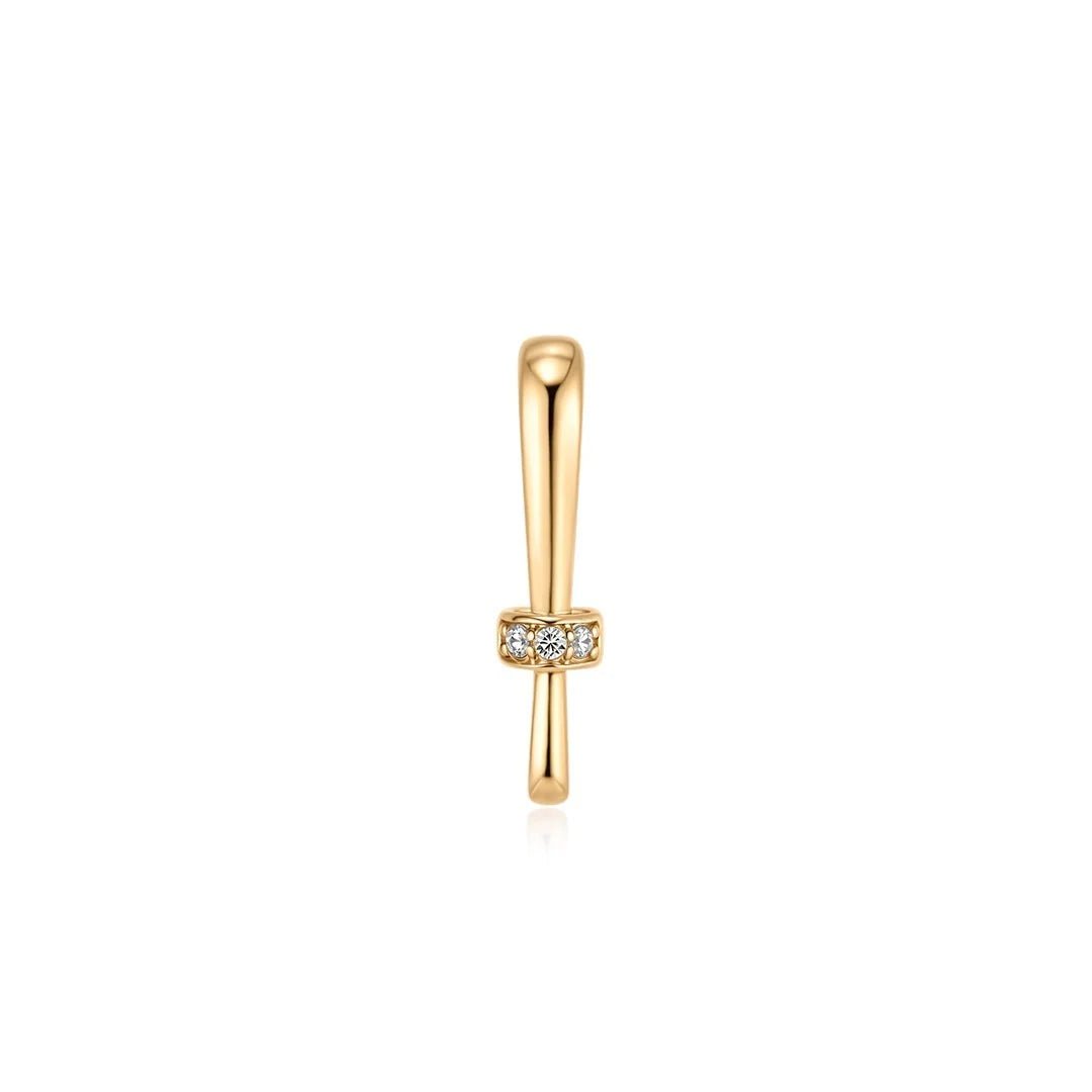 14K Gold Lab Diamond Necklace Clasp - Nolita