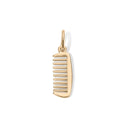 14K Hair Comb Charm - Nolita