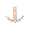 14K Lab Diamond Earring Jacket - Nolita