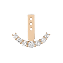 14K Lab Diamond Earring Jacket - Nolita