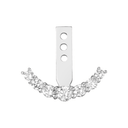 14K Lab Diamond Earring Jacket - Nolita