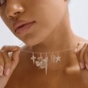 14K Large Diamond Dagger Charm - Nolita